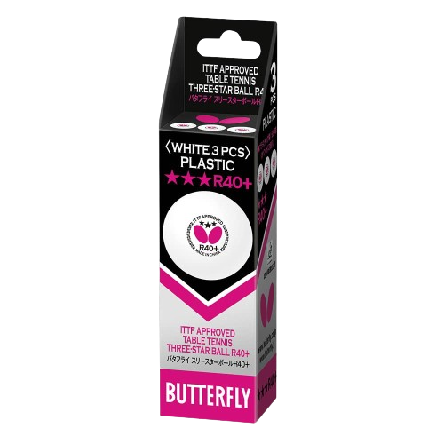 Butterfly R40  and Table Tennis Balls Pack of 3 ball Distributer in mumbai